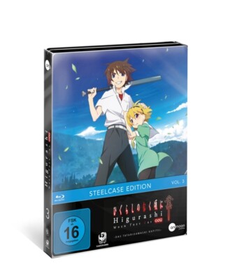 HIGURASHI GOU VOL.3 (BLU-RAY) - HIGURASHI GOU   BLU-RAY NEU
