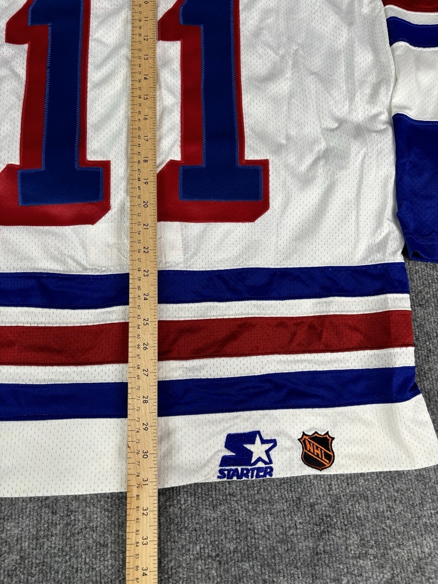 New York Rangers Hockey Jersey Mens 52-R Starter Cosby Vic New York Rangers Hockey Jersey Mens 52-R Starter Cosby Vic