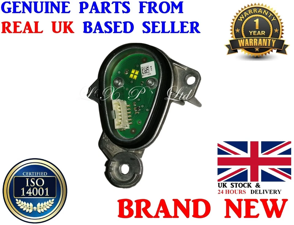 Genuine LED DRL Daytime Running Lights Control Module Ballast For Peugeot 308 T9 - Image 2 of 3
