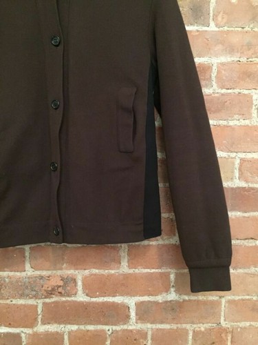 Vintage Prada Linea Rosa Women’s Hooded Jacket, Sz 40, Brown - Picture 3 of 10