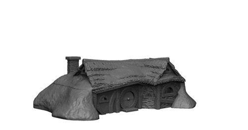Casa 3 - DND - Dungeons & Dragons - RPG - Pathfinder - Mesa - TTRPG - Halfl - Imagen 3 de 5