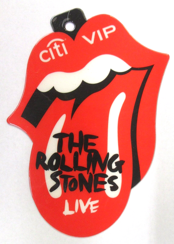 THE ROLLING STONES LIVE 2013 SAN JOSE VIP Pass HP Pavilion mint laminate