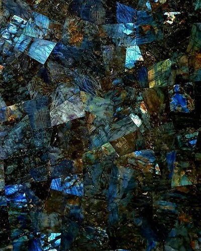 60" x 32" Labradorite Stones Marble Table Top Natural semi precious stones Work - Picture 5 of 8