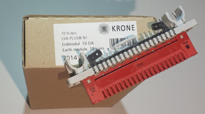 Krone LSA-Plus NT Erdmodul 10 DA 7014 2 152-00 - 9 / 10er Packung
