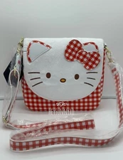 Loungefly Sanrio Hello Kitty Gingham Crossbody Bag