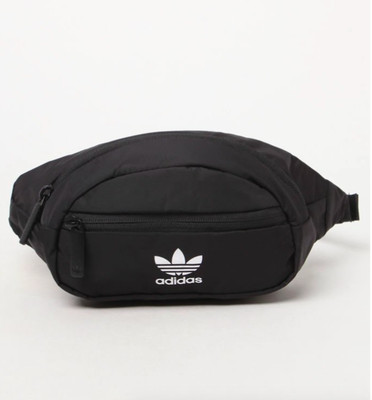 adidas black waist pack