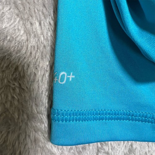 Nike Kids Swim Dri-Fit Long Sleeve Top Blue Size L (11-13 YRS) UPF 40+ NEW - Picture 6 of 8