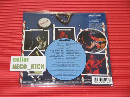 JUDAS PRIEST ROCKA ROLLA 50TH 2024 JAPAN MINI LP CD 11B - Picture 2 of 6