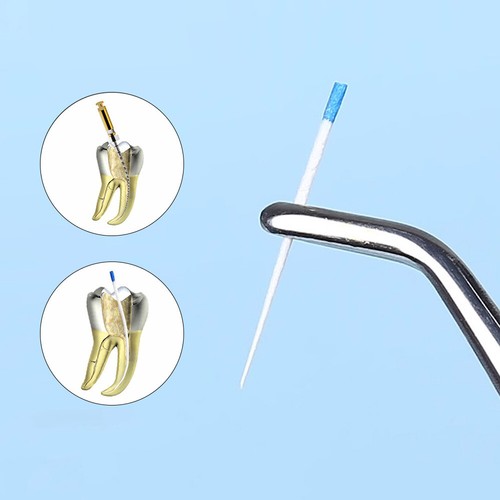 1Box Dental Endo Absorbent Paper Points Taper 15-40# Endodontics Root Disposable - Picture 11 of 24