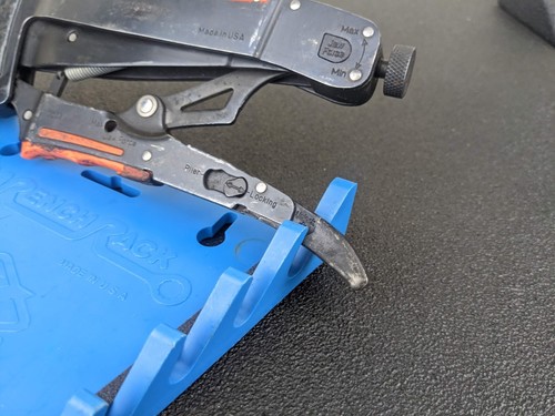 #bk538 BLUE POINT PROFESSIONAL JAW FORCE SELF LOCKING PLIER PCA8 USA - Picture 7 of 20