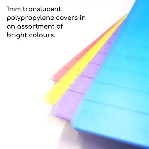 3 MINI TAMPONI APPUNTI al neon colori assortiti rilegati a spirale A6 cover plastica quaderni - Foto 5 di 5