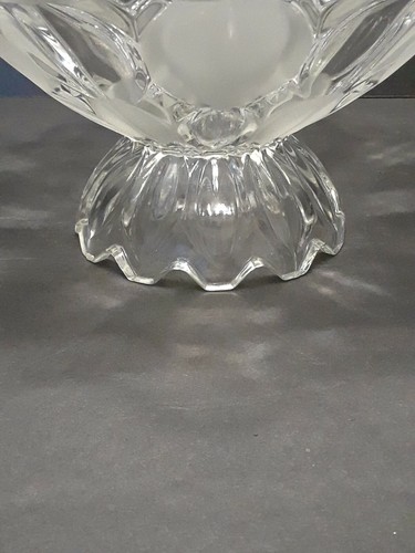 Mikasa Frosted Pedestal Centerpiece Bowl Vintage  - Picture 2 of 12