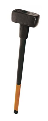 Fiskars Vorschlaghammer XXL für Zaunpfähle Karbonstahl Bauhammer Abbruchhammer