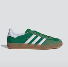 Adidas Gazelle Indoor Green Cloud White Shoes IE6605