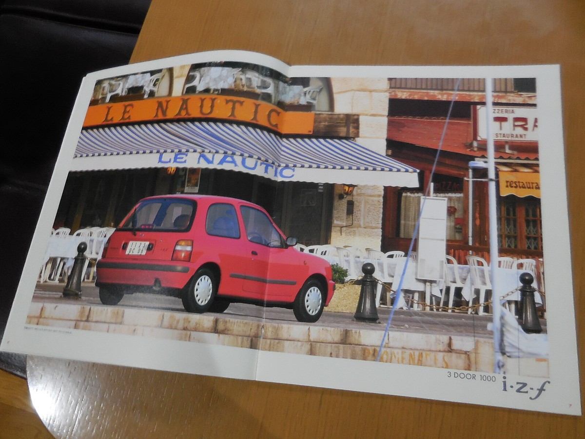Nissan MARCH Japanese Brochure 1993/03 K11 CG10DE CG13DE | eBay