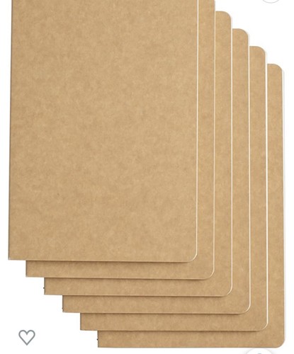 1 brown Notebook/sketchbook / Journal - Bild 4 von 9