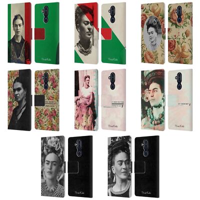 OFFICIAL FRIDA KAHLO PORTRAITS AND QUOTES LEATHER BOOK CASE FOR NOKIA PHONES
