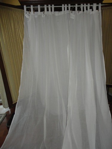 Ikea Wilma Very White Semi Sheer Pair Tab Top Curtain Panels 57 X 118 Ikea Wilma Very White Semi Sheer Pair, Ikea Curtains White Cotton