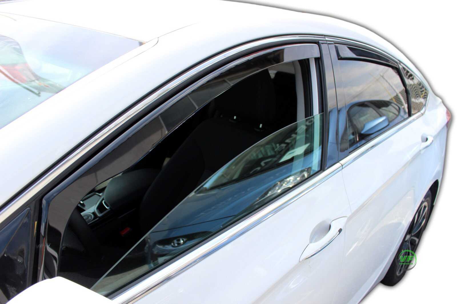 HEKO TINTED WIND DEFLECTORS for HYUNDAI i40 SALOON 2011up 4pc eBay