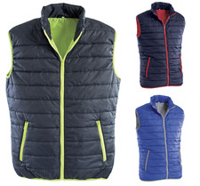 Gilet Piumino lavoro e tempo libero inserti colorati primavera/autunno/inverno