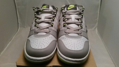 Nike Vunk GS Grade School Low Tops Sz 5.5Y A White Gray 