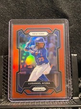 Luisangel Acuna 2024 Prizm Red Prizm #39/299 - Mets