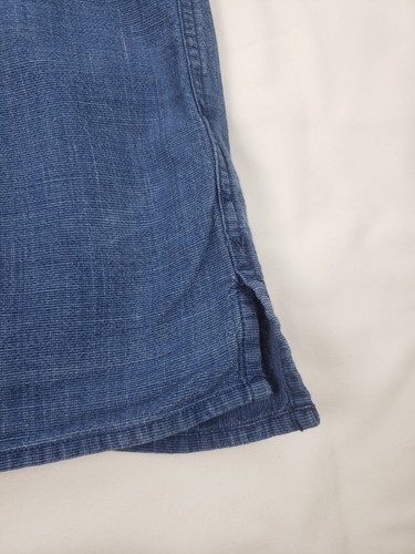 J. Crew XL Shirt Mens Blue Polo Short Sleeve Rubgy Prep - Picture 11 of 14
