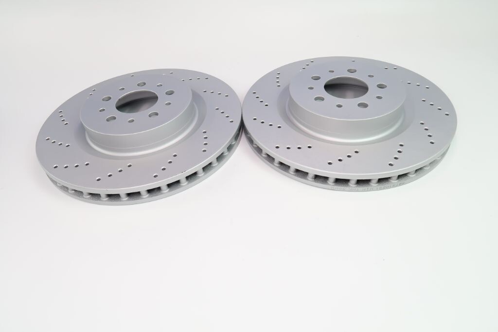Maserati 3200 4200 Gransport front brake rotors TopEuro 1131