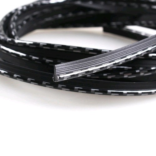 5M Carbon Fiber Strip Car Interior Door Gap Edge Line Insert Molding Trim Strip - Picture 10 of 11