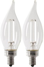Feit Electric BPCFC40927CAWFIL/2 3.3W Soft White 2700K LED Bulb 2-Pack