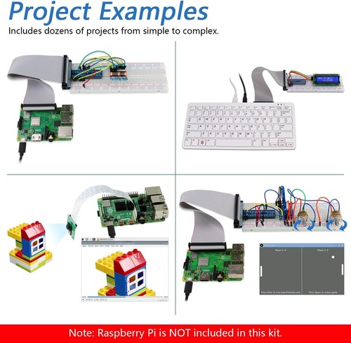 Raspberry Pi 5 Complete Starter Kit with 164 Projects - 386 Essential Items - 第 7/12 張圖片