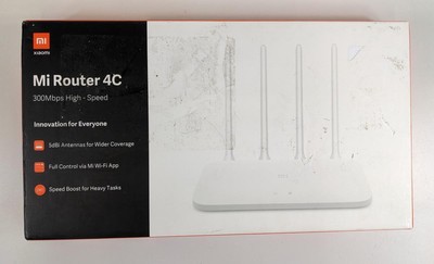 Xiaomi DVB4224GL WLAN Router 4A 2.4 GHz /5 GHz 2 x LAN Ports 300 Mbps weiß