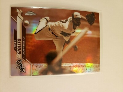 Lucas Giolito 2020 Topps Chrome Sepia Refractor Card #46