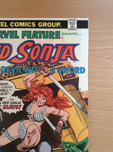Marvel Feature Presents Red Sonja # 1 (X2), 3, 5, 6, / Red Sonja #1 (1977) - Picture 4 of 24