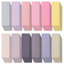 84PCS Magnetic Bookmarks Book Mark, 12 Colors Magnet Bookmark Clips Bulk, Cute G