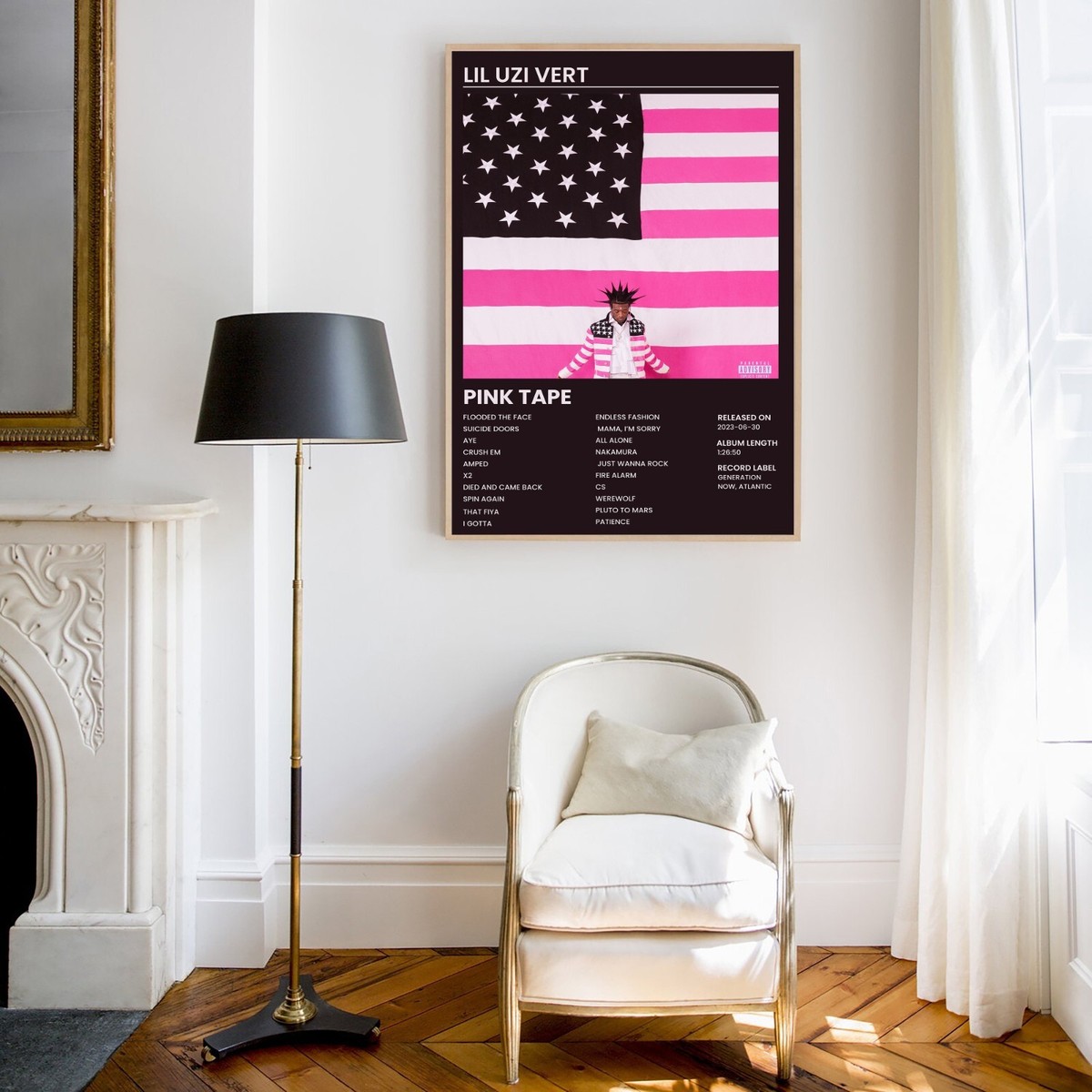 Lil Uzi Vert - Pink Tape Album Cover Art Poster Print | eBay