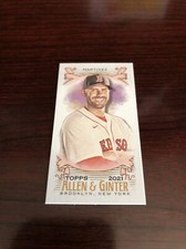 2021 Topps Allen & Ginter Mini Base #167 J.D. Martinez - Boston Red Sox *Mint*