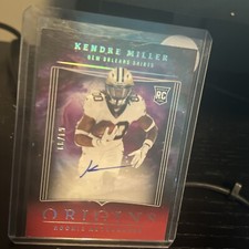 2023 ORIGINS RED ROOKIE /99 AUTO KENDRE MILLER NEW ORLEANS SAINTS RC 📈