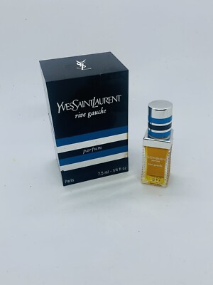Yves Saint Laurent Rive Gauche Parfum Vintage 1970s Rare