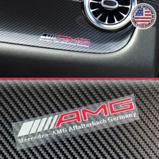 AMG Edition Interior Emblem Aluminum 3D Decal Sticker Badge Decorate Logo Gift