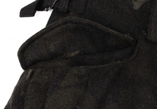 Y's Camouflage Side Belt Wool Pants Size 1(K-137276) - Picture 7 of 12