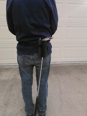 little Caddy golf club holster / holder.