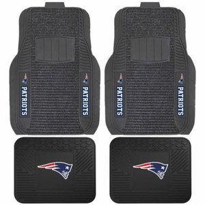 New England Patriots Deluxe Auto Floor Mats Car Truck Suv Ebay