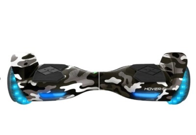 Hover-1 i-200 Hover  with Built-in Bluetooth Speaker, LED, 7mph,Black