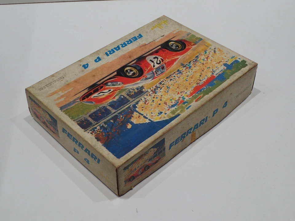 FERRARI P 4 HELLER L 737 KIT DA MONTARE SCALA 1:24 CON SCATOLA (1S) - Immagine 3 di 4