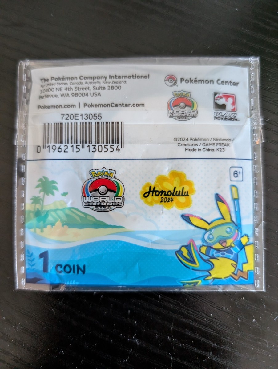 U.S. Fleet Pikachu Challenge Coin 神奇寶貝 How to Get the *New* Pikachu Worlds 2024 Promo Coin - YouTube