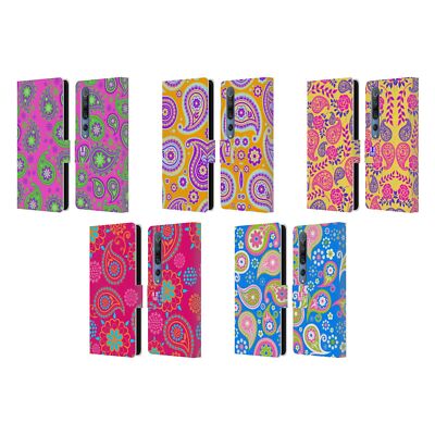HEAD CASE DESIGNS COLOURFUL PAISLEY LEATHER BOOK WALLET CASE FOR XIAOMI PHONES