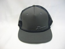 Genuine Ford Bronco Mesh flat bill snap back hat Grey/Blue Excellent