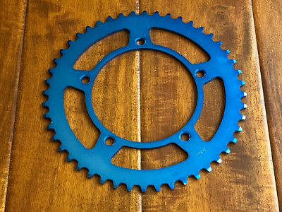 Takagi MX Chainring BMX Sprocket Blue 48T Vintage 80s New Old