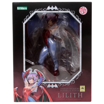 Kotobukiya Darkstalkers Lilith Bishoujo Statue red | eBay